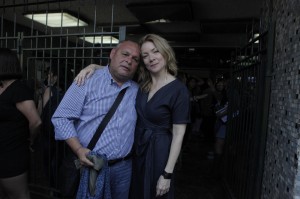 Rodrigo Mundaca y Chamila Rodríguez